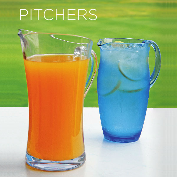Large Contemporary Polycarbonate Pitcher