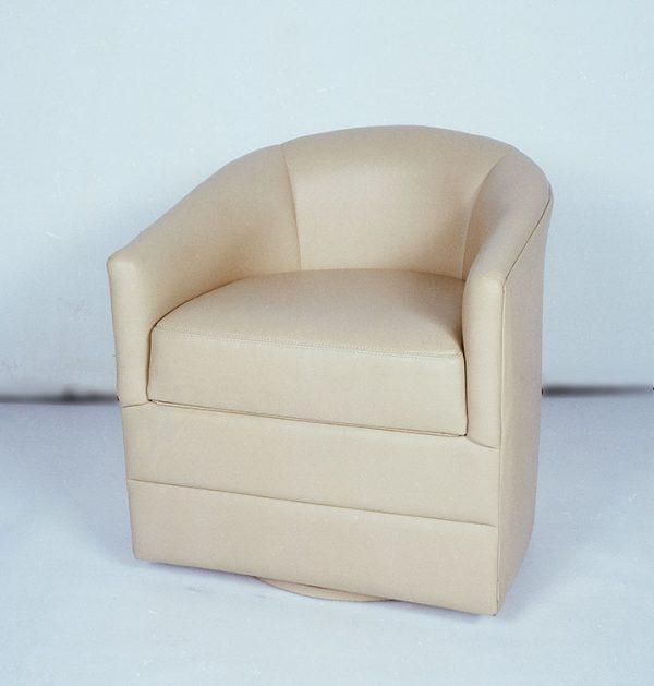 IK Barrel Chair - Seat Closed - Lift Seat