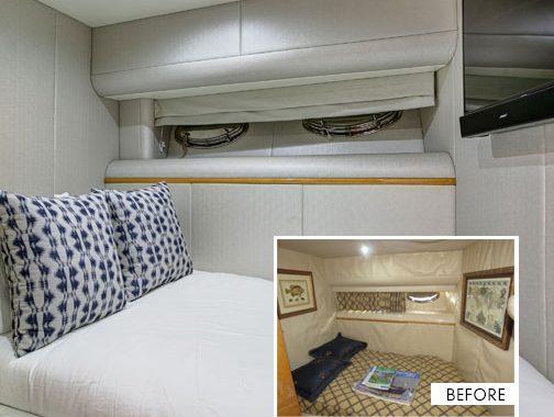 74 Lazzara Stateroom Before and After