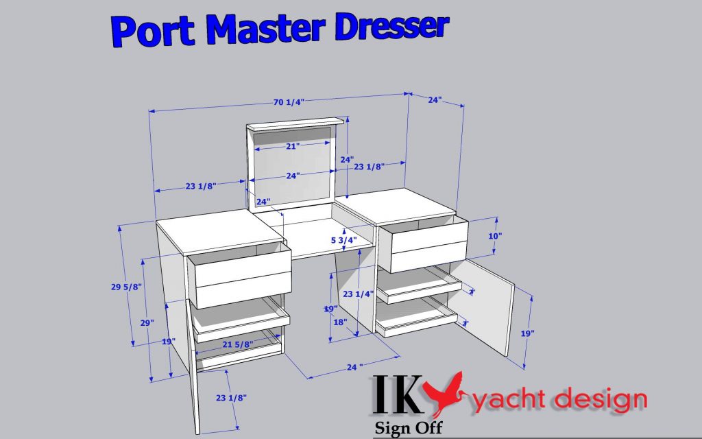 Port Master Dresser